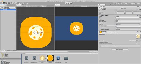 Unity Shader Graph Transparent Texture 的图像结果
