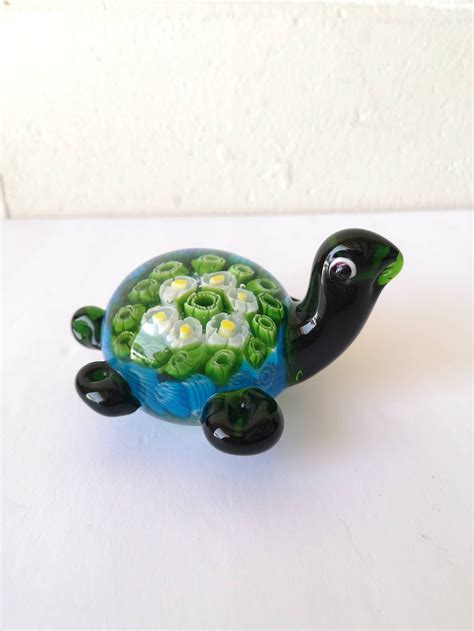 Image result for Glass Blue Turtle