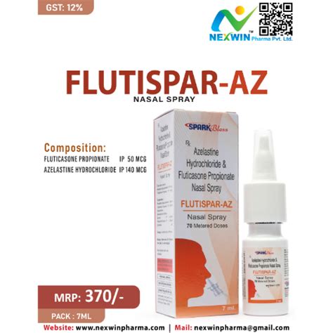 Azelastine HCl & fluticasone Propionate Nasal Spray Manufacturer ...