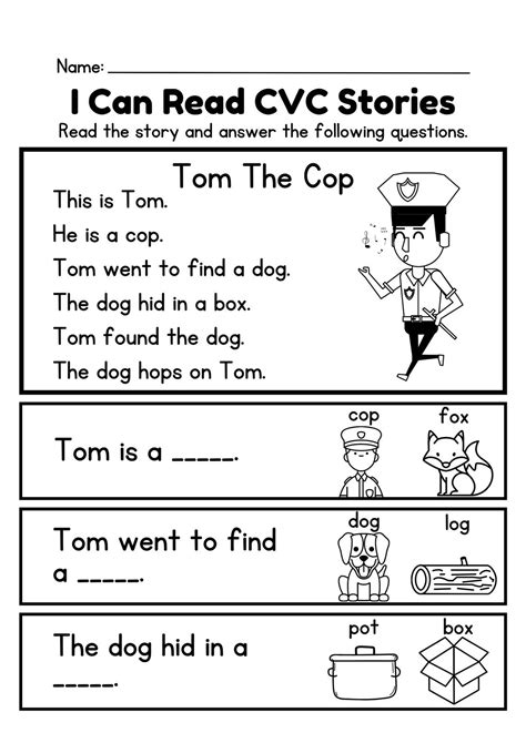 Short Vowel Worksheets and Clip Cards | Phonics kindergarten ...