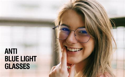 Buy Dark Wost Eyeglasses Computer Eye Protection Blue Light Blocking ...