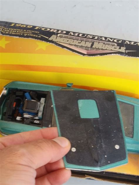 1:18 Scale Ertl American Muscle 10 Fastest Die-Cast 32752 1969 Mustang ...