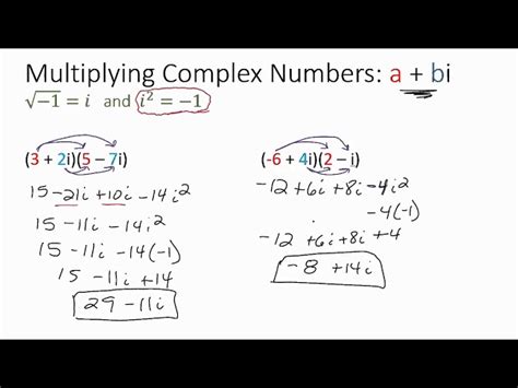 Image result for Adding and Subtracting Complex Numbers