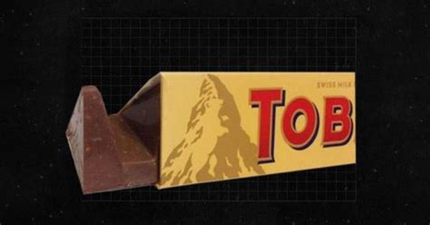 Going viral: Logo of Swiss chocolate brand Toblerone: has a bear in it ...
