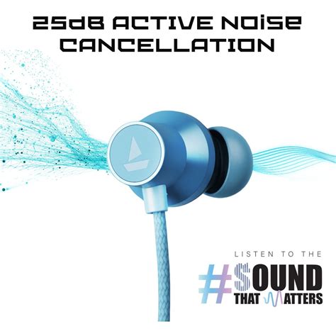 Boat rockerz 333anc with crystal bionic sound 13mm drivers active noise ...