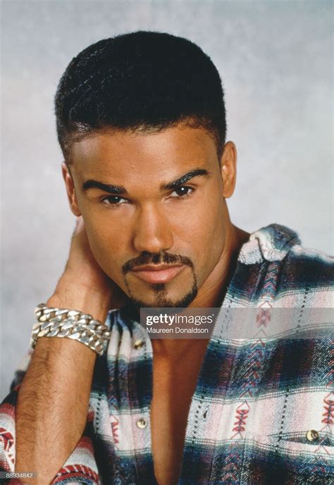 American actor and former fashion model Shemar Moore, circa 1998 ...