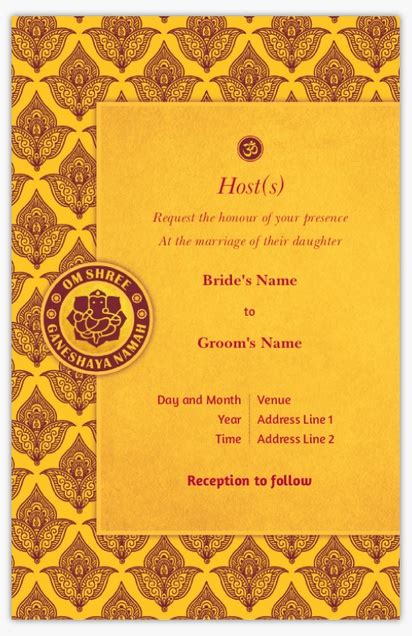 Wedding Card Designs | Wedding Invitation Templates | VistaPrint