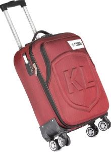 Kandel London 4 Wheel Spinners, Expandable Bag with Combination Lock ...