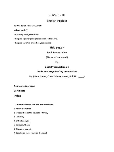 English Project File of Language Class 12 的图像结果
