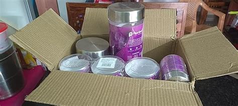 Buy Pearlpet Plus Range Plastic Containers For Kitchen Storage With ...