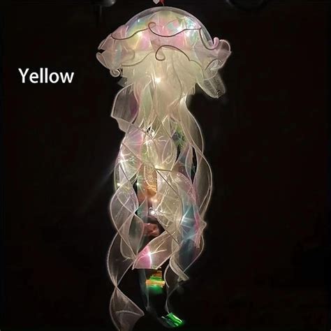 Colorful Jellyfish Lamp Decoration Lantern Modern Jellyfish Design ...