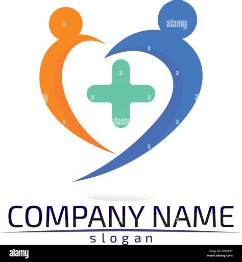 health logo care, medical, medicine, meditation and hospital design icon vector Stock Vector ...