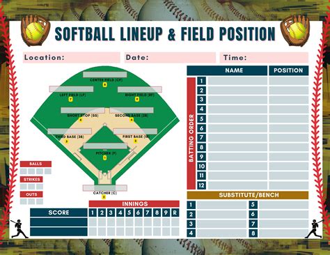 Softball Field Positions 10