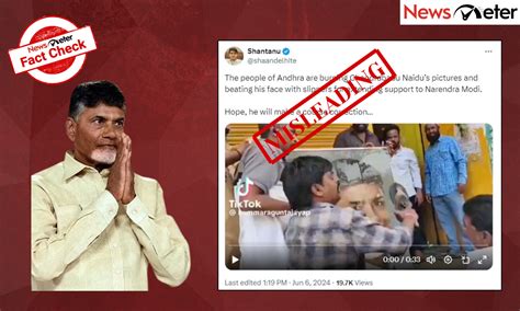 Fact Check: Pre-poll outrage over ticket distribution linked to Naidu’s ...