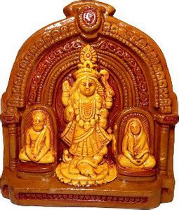 MPS Terracotta Clay Yellow Maa Kali Home Decor ,Puja room decor ...