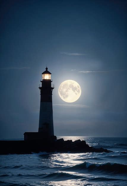 Leuchtturm mond Bilder - Kostenloser Download auf Freepik