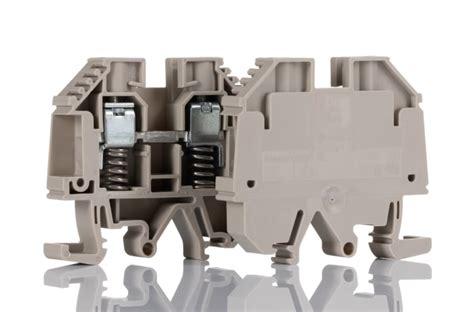 9537490000 Weidmüller | Weidmuller 9537490000 WDU Series Brown, 10mm² ...