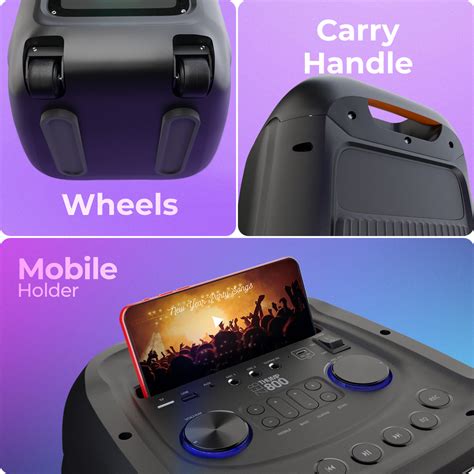 Zebronics Thump 800 Trolley Speaker