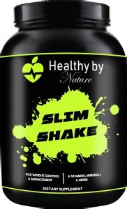 Healthy By Nature Nutrition Slim Shake Protein Powder For Weight ...