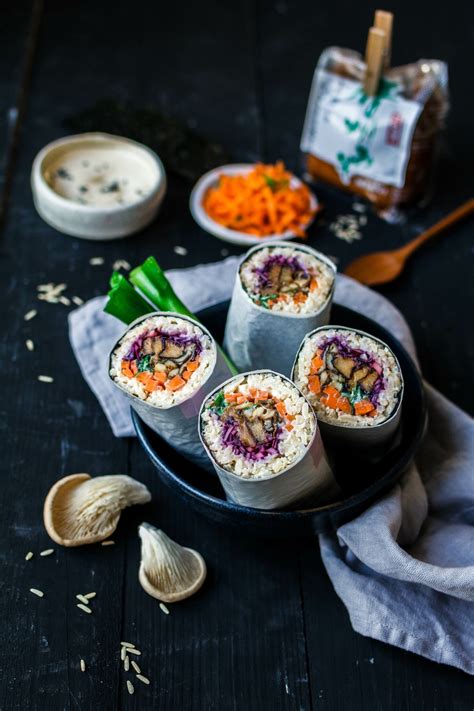 Sushi Burrito mit Vollkornreis · Eat this! Vegane Rezepte
