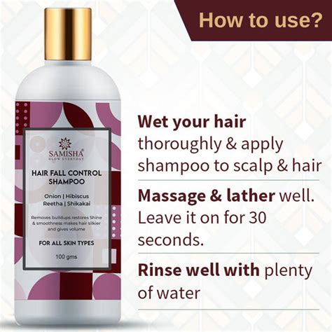 Buy Anti Dandruff Red Onion Shampoo For Hair Strengthening – Samisha ...