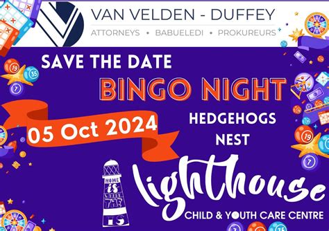 Van Velden & Duffey BINGO evening , 64a Kruger str , 0300 Rustenburg ...