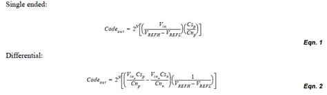 Image result for ADC Conversion Equation