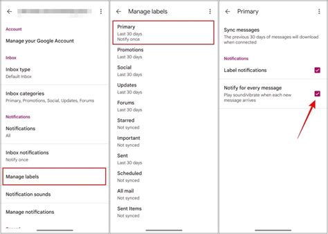 Image result for Gmail Notification UI