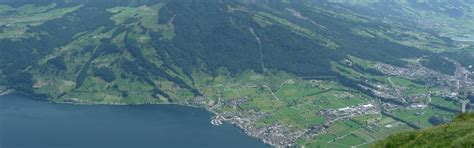 Download wallpaper Switzerland, mount Rigi, lake Zug, section ...