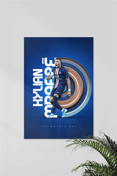 Kylian Mbappe | Kylian Mbappe #01 | FootBall Poster – Posterized