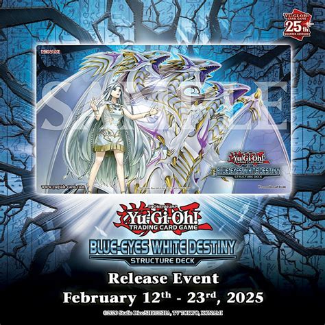 Yu-Gi-Oh Advanced: Blue-Eyes White Destiny Structure Deck Release Event ...
