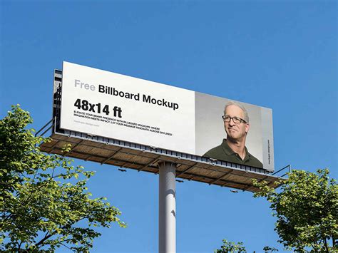 Wide Billboard Mockup