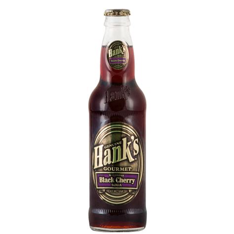 Hanks Wishniak Black Cherry Gourmet Soda 12oz | Bine & Vine