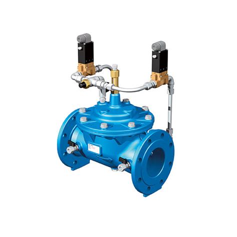 Diaphragm valve - K4 HYDROSTAB - Belgicast - electrically-actuated ...