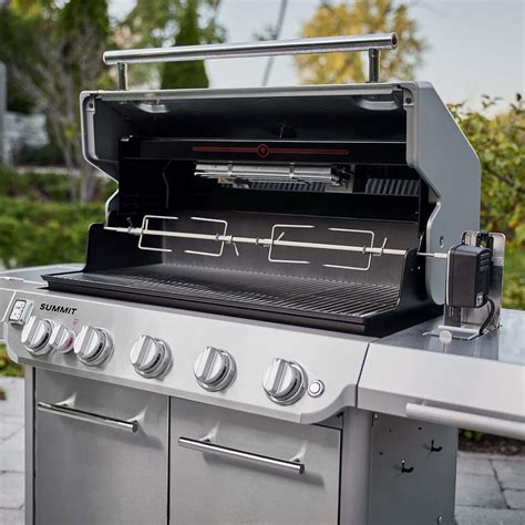 Weber Summit FS38 S Natural Gas Grill - Stainless Steel - 1500041 : BBQGuys