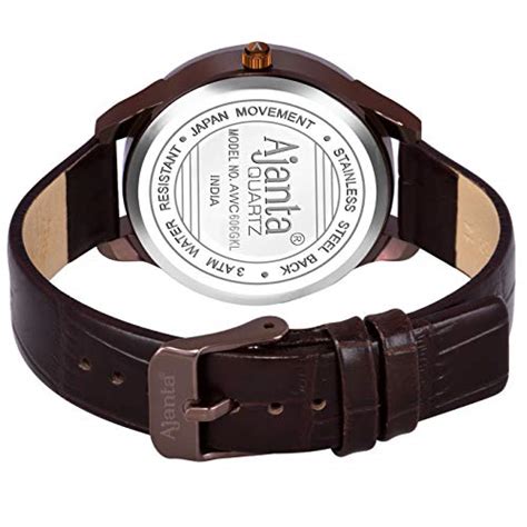 Buy Ajanta Quartz Casual Analogue Women's Watch(Silver Dial Brown ...