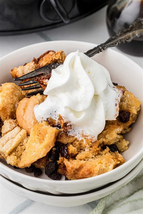 Slow Cooker Bread Pudding | The Cagle Diaries