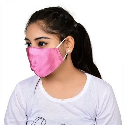 Face Masks - Set Of 3 Pcs Satin Silk Masks Manufacturer from New Delhi