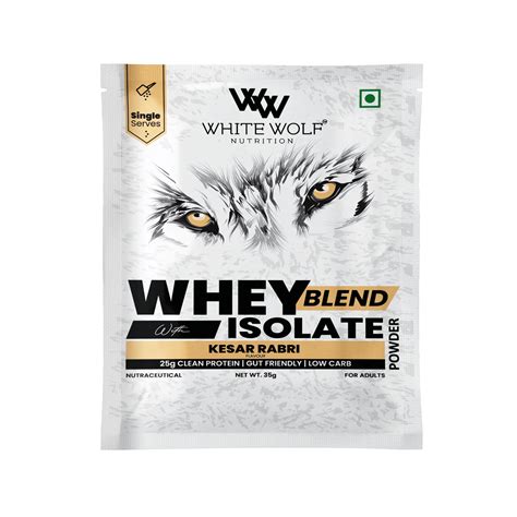 Whey Isolate With 28g Whey Protein – White Wolf Nutrition