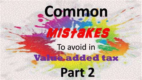 Image result for VAT Return Mistakes