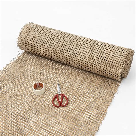 Buy 24 Width Natuaral Rattan Webbing for Caning Projects | Pre - Woven ...