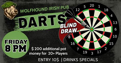 Darts Blind Draw Tournament , 16909 High Grove Blvd, Clermont, FL ...