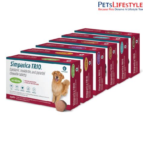 Simparica Trio for Dogs | Simparica Trio Tablet — All Sizes