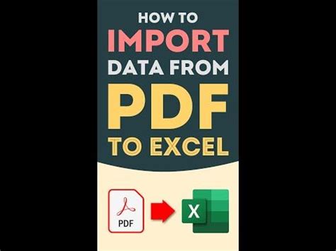 Image result for Power Query to Convert PDF Data to Excel