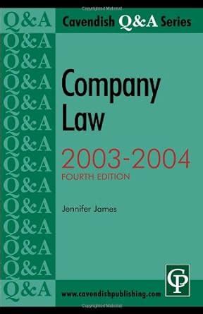 Buy Company Law Q&A 2003-2004 (Questions and Answers) Book Online at ...