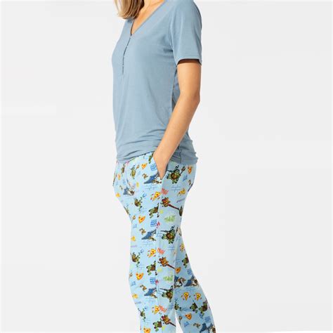 Womens Bamboo Pajama Set