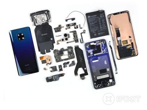 Huawei Mate 20 Pro smontato da iFixit: ripararlo è costoso