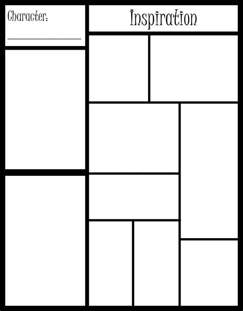 Character Inspiration Template