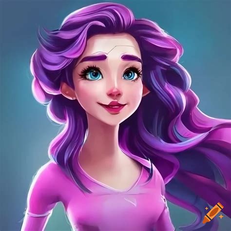 Purple Disney Characters