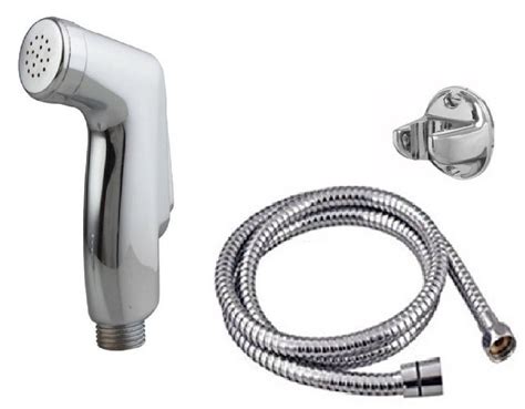 MLD Soft Jet Plastic(ABS) Health Faucet with 1.5 Meter S.S Tube and ...